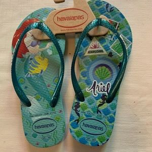 Ariel Disney Princesses Havaianas Flip Flops